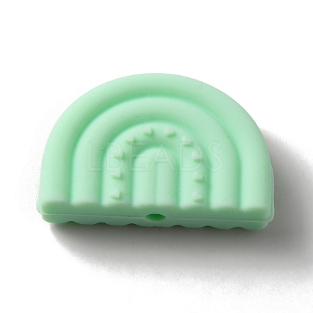 Food Grade Eco-Friendly Silicone Beads LS-SIL-WH0033-45F-1