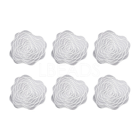 Hollow Rose PVC Hot Pads Holders X1-BT-TAC0001-03A-1