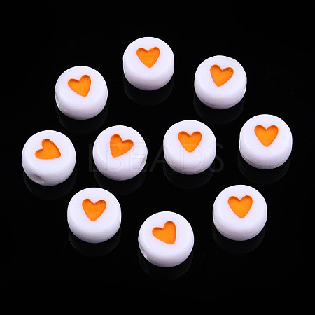 Opaque Acrylic Beads MACR-N008-57G-1