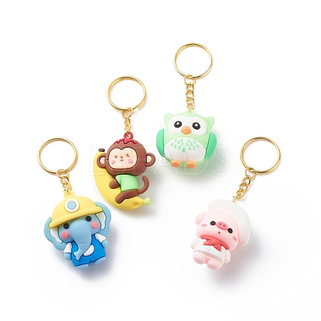 Cartoon Animal Keychain KEYC-JKC00372-1