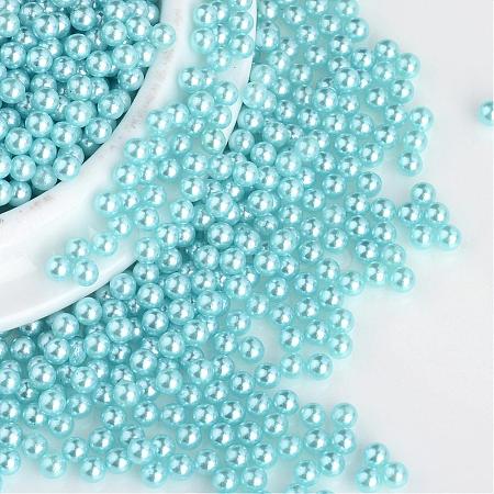 Imitation Pearl Acrylic Beads OACR-S011-8mm-Z19-1