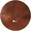 Simple Style Adjustable 316L Surgical Stainless Steel Heart and Initial Pendant Necklaces for Women WG95AEF-08-1