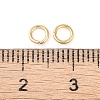 Brass Open Jump Rings KK-N254-45A-G-3