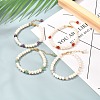 Natural Pearl Beaded Bracelet for Girl Women BJEW-JB06859-3