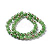 Round Millefiori Glass Beads Strands LK-P002-12-4