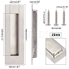 304 Stainless Steel Flush Pull Barn Door Handle FIND-WH0155-026-3