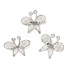 Butterfly Natural Mixed Gemstone Brooch G-A278-02P-2