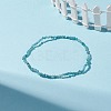 Natural Apatite Beaded Stretch Bracelet BJEW-JB08484-06-2