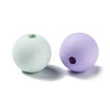 Opaque Acrylic Beads OACR-Z013-40B-2