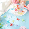 70Pcs 7 Colors Transparent Acrylic Beads OACR-TA0003-44-5