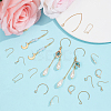 304 Stainless Steel Earring Hooks STAS-UN0001-34G-2