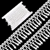 2Yards Plastic and Polyester Beaded Trim OCOR-ME0001-63-1