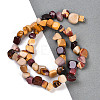 Natural Mookaite Nuggets Beads Strands G-B125-A05-01-2