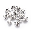 Tibetan Style Alloy Charm Enamel Settings TIBEP-23882-AS-FF-2