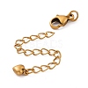 925 Sterling Silver Chain Extenders STER-D036-28AG-2