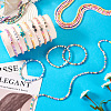 10Strands 10 Colors Handmade Polymer Clay Beads CLAY-TA0001-52-7