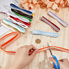 14Pcs 14 Colors Polycotton Ribbon OCOR-FH0001-37-3
