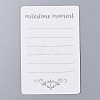 Paper Baby Festival Milestone Cards Sets DIY-H127-A01-2