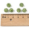 Pave Disco Ball Beads X-RB-H258-8MM-214-2