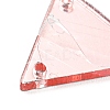 Triangle Acrylic Mirror Sew on Rhinestones MACR-G065-02B-04-3