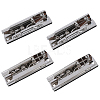 6Pcs 2 Styles Iron Stronge Binder Clips FIND-GF0006-56-1