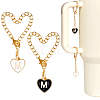 2 Sets Alloy Enamel Cup Pendant Decorations HJEW-SC0001-56M-1