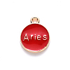 Alloy Enamel Pendants ENAM-S124-01B-07A-3