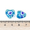 Handmade Lampwork Beads Strands LAMP-R004-06A-05-4