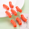 Opaque Acrylic Beads LS-MACR-S372-001B-S026-6