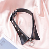 PU Leather Collar Choker Necklaces for Women NJEW-CL0001-23A-9