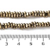 Electroplated Synthetic Non-magnetic Hematite Beads Strands G-I364-B01-01-4