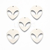 201 Stainless Steel Pendants Ion Plating(IP) X-STAS-N098-117P-2
