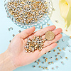 1200Pcs 6 Styles CCB Plastic Spacer Beads CCB-PA0001-09-3