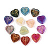 Baking Paint Transparent Glass Beads DGLA-N018-12-1