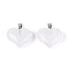 Natural Quartz Crystal Pendants G-N361-01P-05-3