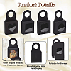 48Pcs 4 Styles Square Kraft Paper Festival Gift Storage Boxes with PVC Window and Hole Handle CON-PH0003-05A-4