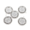 Tibetan Style Pendant Cabochon Settings LS-TIBEP-R129-AS-LF-1