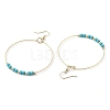Synthetic Turquoise Dangle Earrings EJEW-JE05809-4