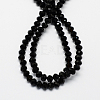 Handmade Imitate Austrian Crystal Faceted Rondelle Glass Beads X-G02YI0E6-2