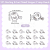 30Pcs Brass Crimp Beads KK-BBC0024-23S-2