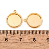 Brass Pendant Cabochon Settings KK-F898-20B-G-3