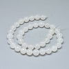 Natural White Agate Beads Strands G-D0005-27-10mm-2