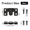 201 Stainless Steel Flush Mount Brackets STAS-OC0001-19EB-2