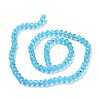 Electroplate Glass Beads Strands EGLA-A034-T8mm-L03-2