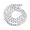 Electroplate Glass Bead Strands EGLA-R040-8mm-15-3