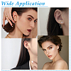 24Pcs 3 Styles Sterling Silver Round Ball Stud Earring Findings FIND-ME0002-56-5