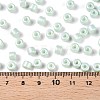 Baking Paint Pearlized Glass Seed Beads SEED-T008-03P-5
