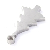Non-Tarnish Christmas 304 Stainless Steel Charms STAS-O142-59P-3