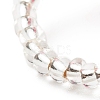 Transparent Acrylic Beads Rings X1-RJEW-TA00006-03-7