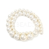 Round Shell Pearl Graduated Beads Strands BSHE-XCP0001-39-3